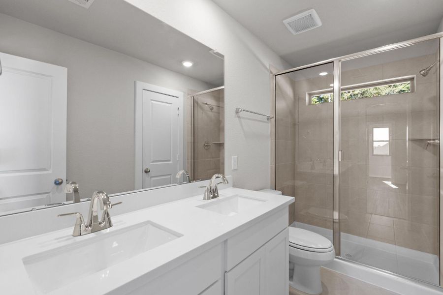 Furnished interior view inside a new home in Westridge Cove, Panorama Village (Image 9).