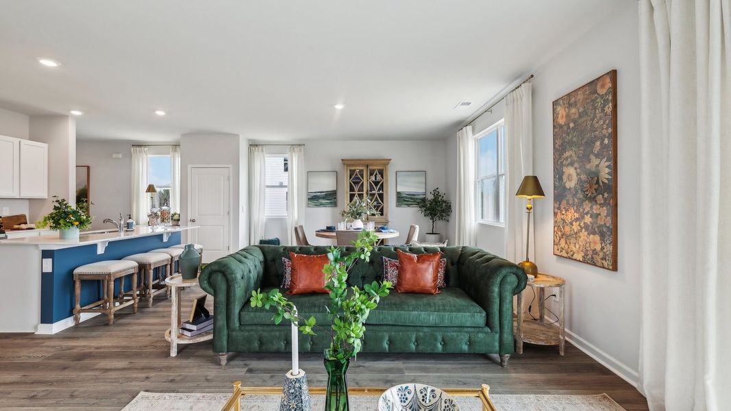 Furnished interior view inside a new home in Paddington Place, Baxter (Image 11). Furnished interior view inside a new home in Paddington Place, Baxter (Image 11).