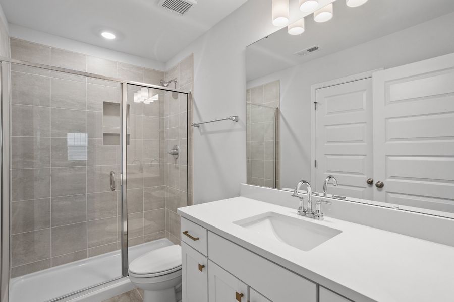 Furnished interior view inside a new home in Sweetbrier, Durham (Image 18).