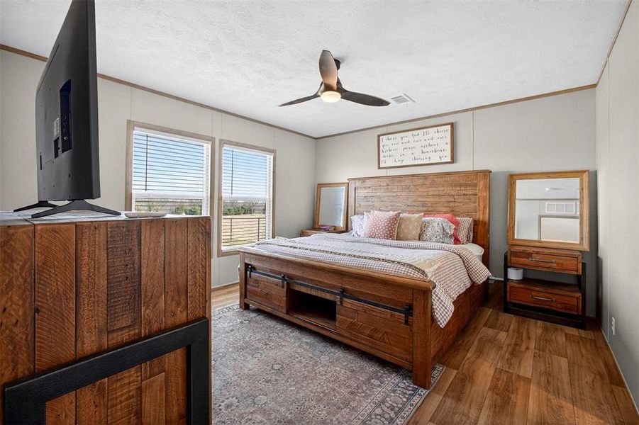 Furnished interior view inside a new home in , Ponder (Image 20).
