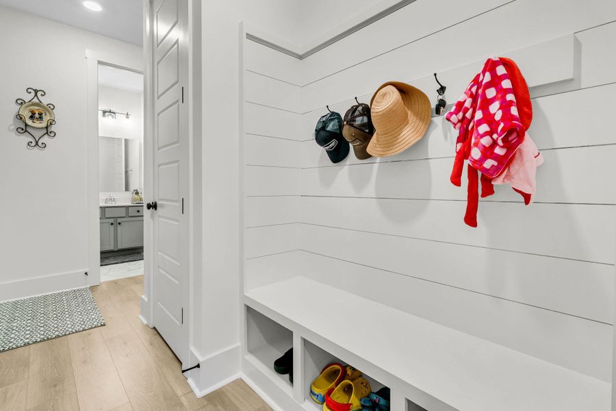 Furnished interior view inside a new home in Homecoming, Ravenel (Image 50).