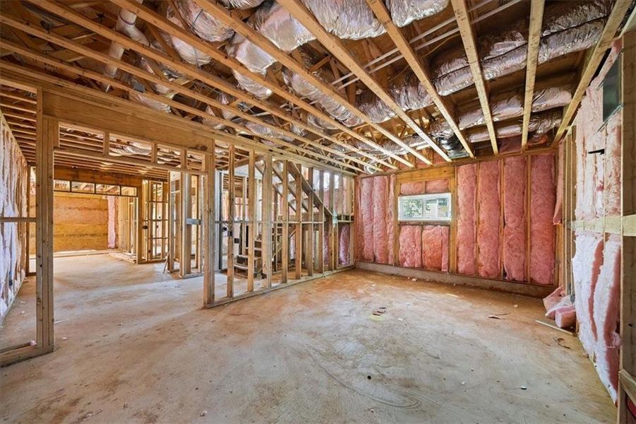 In-progress construction of a new home in , Atlanta, GA (Image 20).