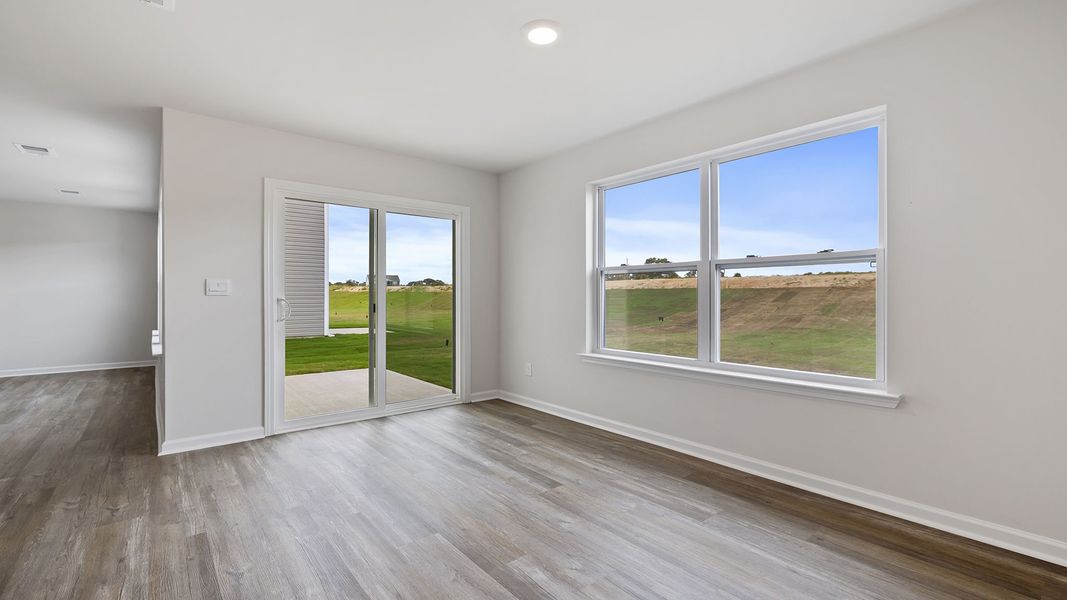 Spacious, unfurnished interior of a new home in Village Grove, Greenville (Image 17).
