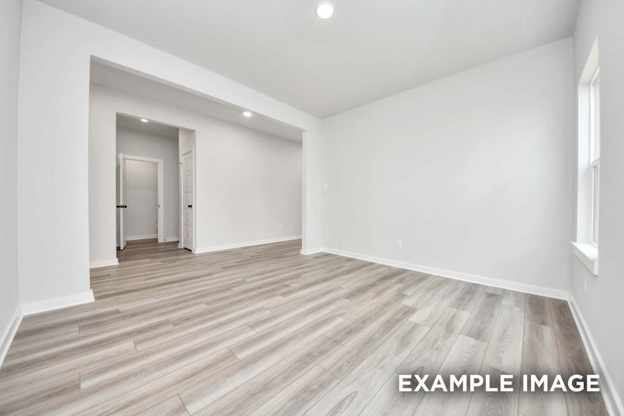 Representative unfurnished interior of a home built from the The Sorrento E by Davidson Homes LLC in Sundance Cove, Crosby (Image 30). Representative unfurnished interior of a home built from the The Sorrento E by Davidson Homes LLC in Sundance Cove, Crosby (Image 30).