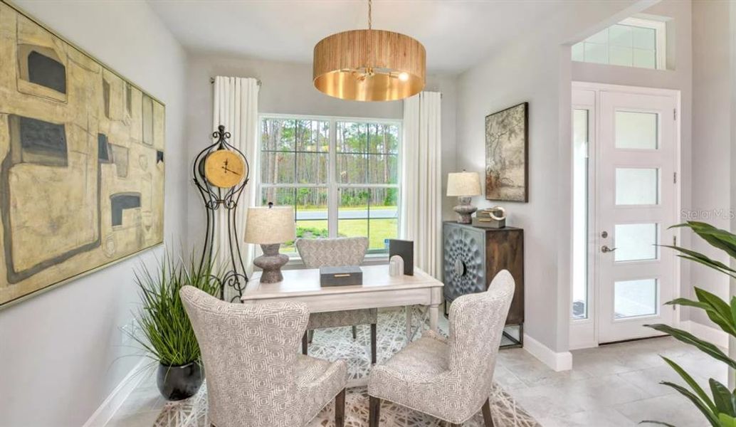 Furnished interior view inside a new home in , Ormond Beach (Image 6).