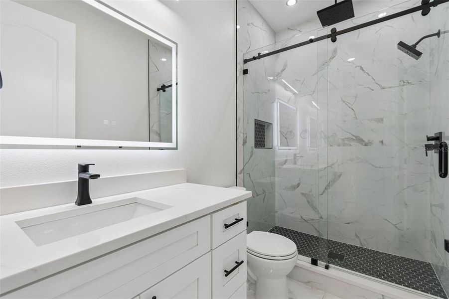 Furnished interior view inside a new home in , Tampa (Image 12).
