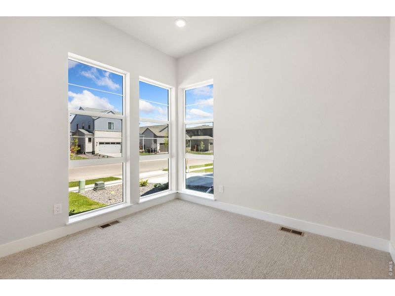 Spacious, unfurnished interior of a new home in RainDance, Windsor (Image 8). Spacious, unfurnished interior of a new home in RainDance, Windsor (Image 8).