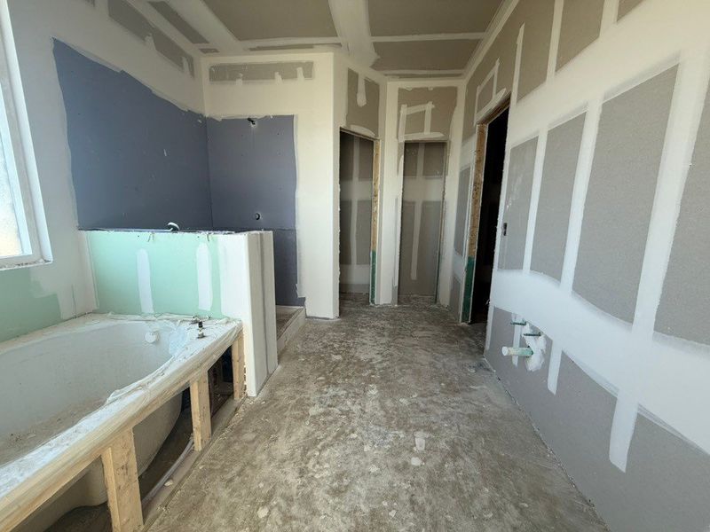 In-progress construction of a new home in Clear Sky Addition, Valley View, TX (Image 8).