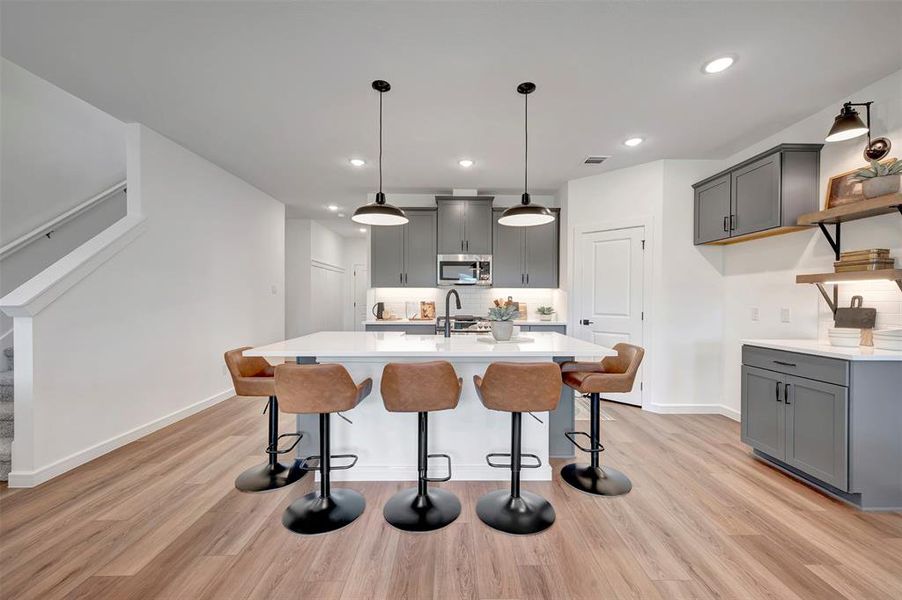 Furnished interior view inside a new home in Rolling Ridge, Van Alstyne (Image 13).