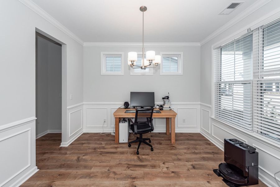 Furnished interior view inside a new home in High Point at Foxbank, Moncks Corner (Image 7).