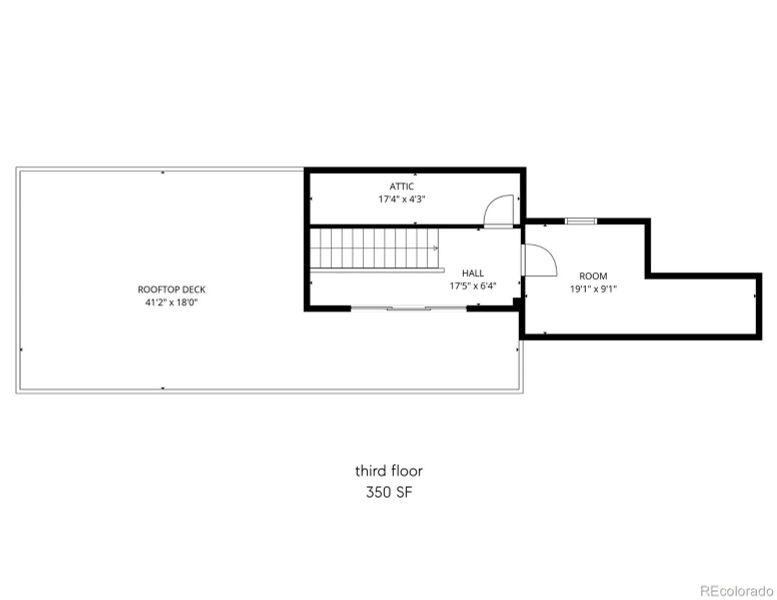 2D floor plan layout of this home in , Denver, CO (Image 27). 2D floor plan layout of this home in , Denver, CO (Image 27).