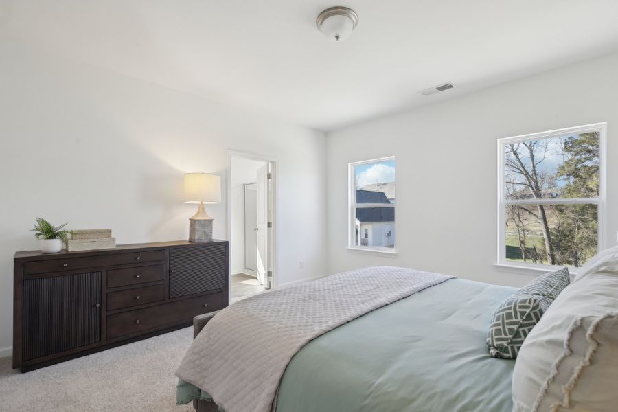 Furnished interior view inside a new home in Wilson Meadows, Clarksville (Image 33).