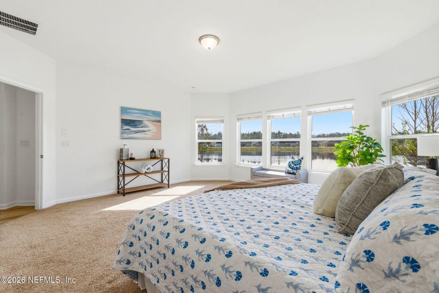 Furnished interior view inside a new home in Beacon Lake, St. Augustine (Image 18).