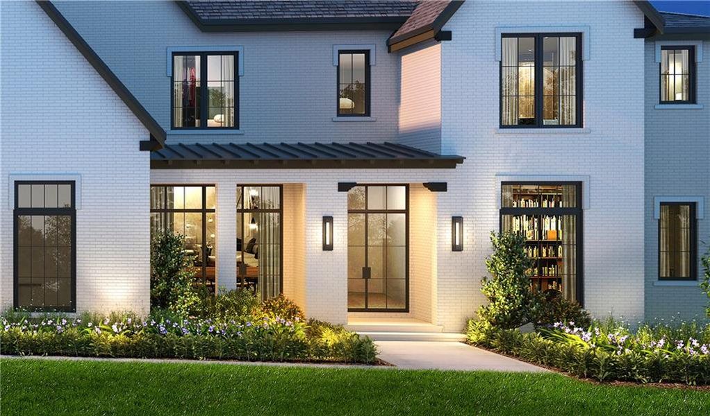 Exterior details and patio area of a home in , Johns Creek (Image 3).
