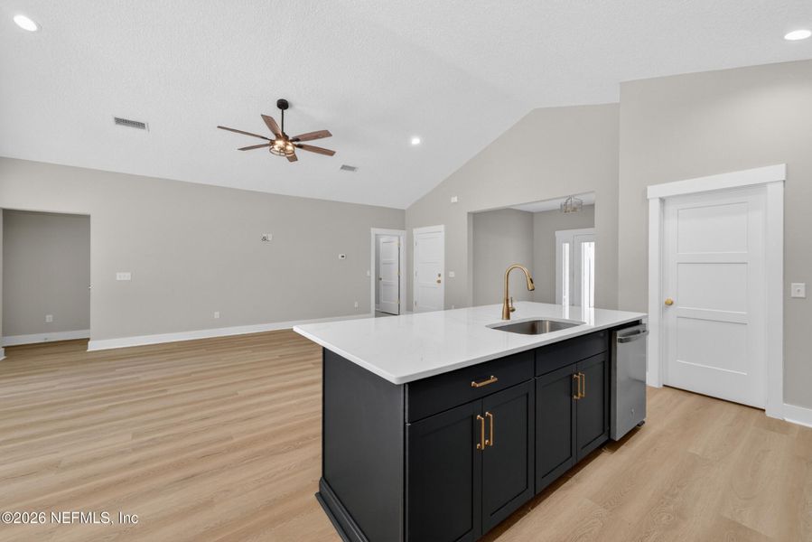 Furnished interior view inside a new home in , Macclenny (Image 5).