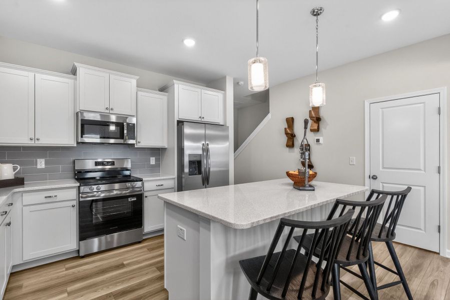 Furnished interior view inside a new home in Cape Overlook, Lillington (Image 6).
