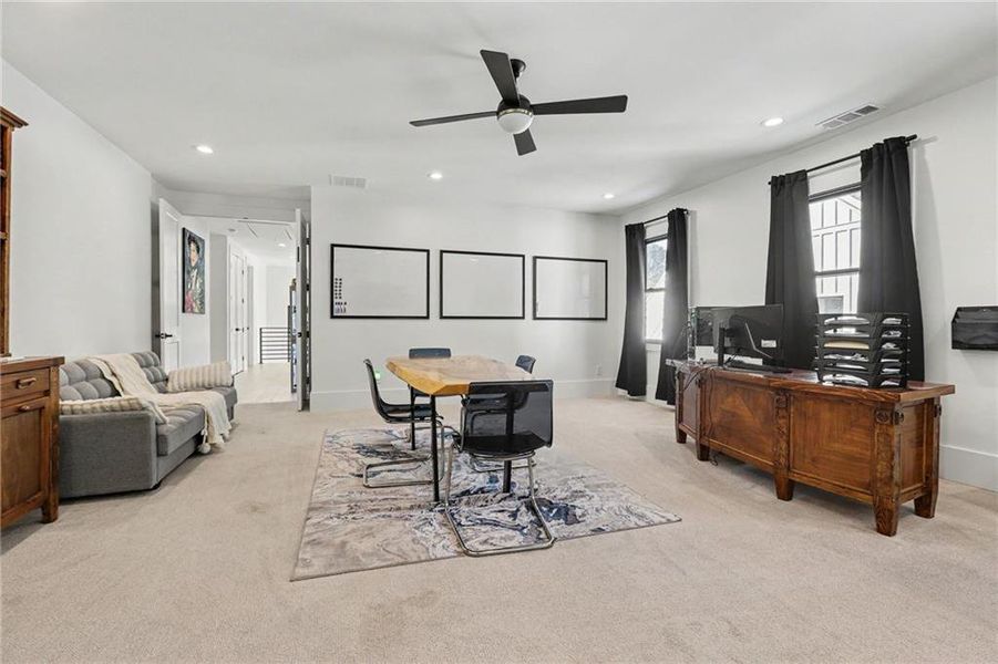 Furnished interior view inside a new home in , Alpharetta (Image 37).