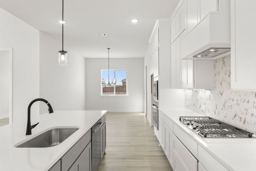 Furnished interior view inside a new home in Devonshire, Forney (Image 9).