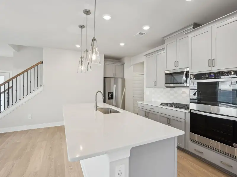 Furnished interior view inside a new home in Hawthorne Station, College Park (Image 5).