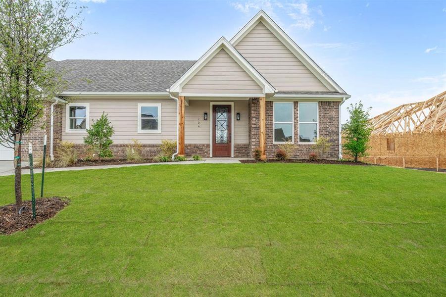 Exterior details and patio area of a home in , Glen Rose (Image 3). Exterior details and patio area of a home in , Glen Rose (Image 3).
