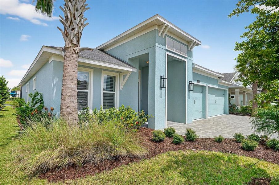 Front exterior of a new home in , Daytona Beach, FL, highlighting curb appeal (Image 21).