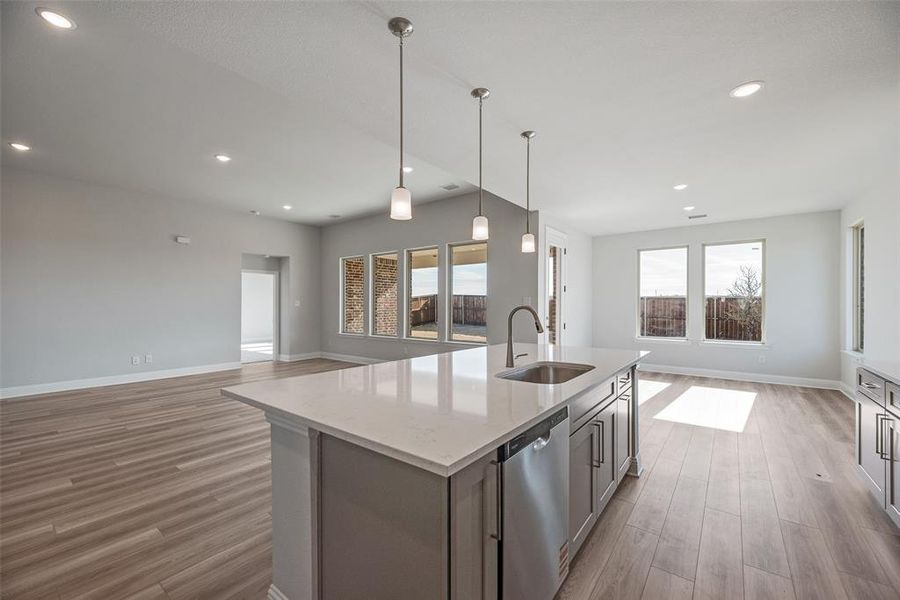 Furnished interior view inside a new home in Arbors at Legacy Hills, Celina (Image 12).
