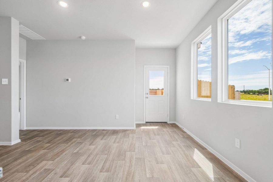 Spacious, unfurnished interior of a new home in Cascade, Liberty Hill (Image 16). Spacious, unfurnished interior of a new home in Cascade, Liberty Hill (Image 16).