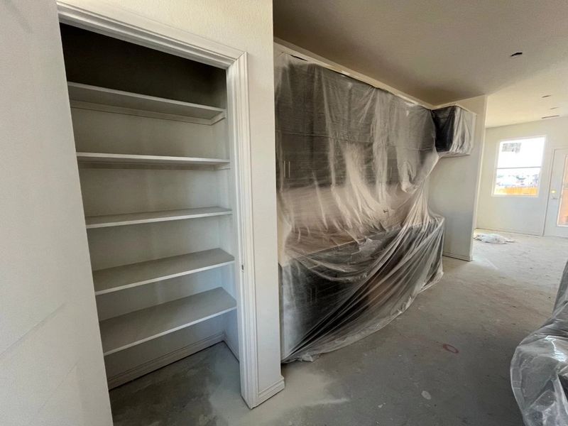 In-progress construction of a new home in Lariat, Liberty Hill, TX (Image 6).