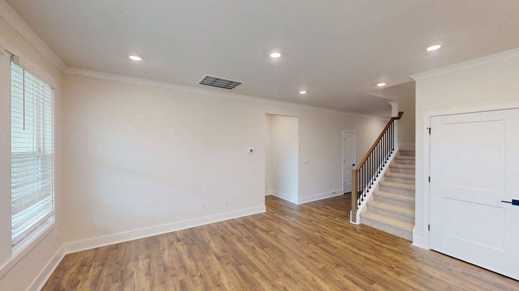 Representative unfurnished interior of a home built from the Cedar by D.R. Horton in Westport, York (Image 21).