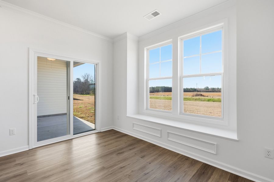 Representative unfurnished interior of a home built from the Driftwood II by Great Southern Homes in Ashrei, Gaston (Image 42).
