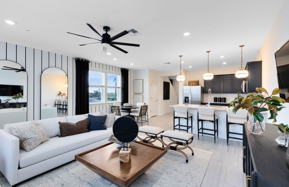 Representative furnished interior of a home built from the Trailwood - Exterior Unit by Pulte Homes in Silverleaf Oaks, Winter Garden (Image 6).
