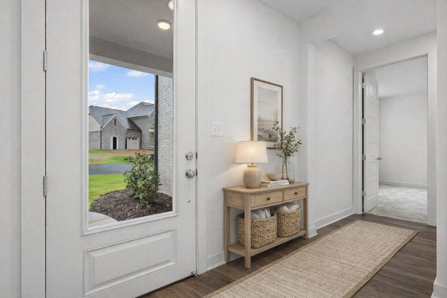 Furnished interior view inside a new home in Georgetown, Collierville (Image 7).