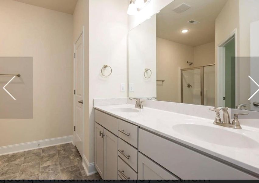 Furnished interior view inside a new home in The Fields of Walnut Creek, Pendergrass (Image 7). Furnished interior view inside a new home in The Fields of Walnut Creek, Pendergrass (Image 7).