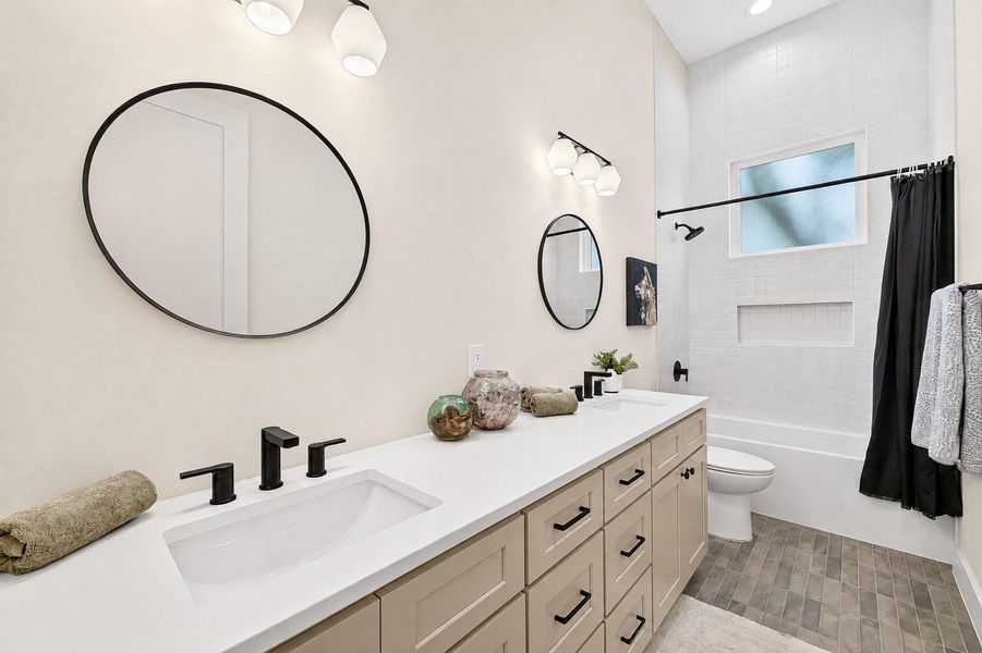 Furnished interior view inside a new home in , Austin (Image 12).