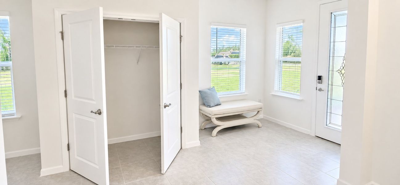 Furnished interior view inside a new home in Marion Oaks, Ocala (Image 16). Furnished interior view inside a new home in Marion Oaks, Ocala (Image 16).