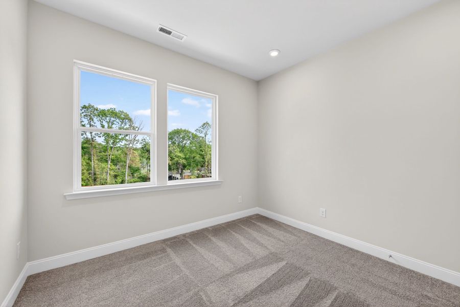 Spacious, unfurnished interior of a new home in Archer Row, Charlotte (Image 43). Spacious, unfurnished interior of a new home in Archer Row, Charlotte (Image 43).
