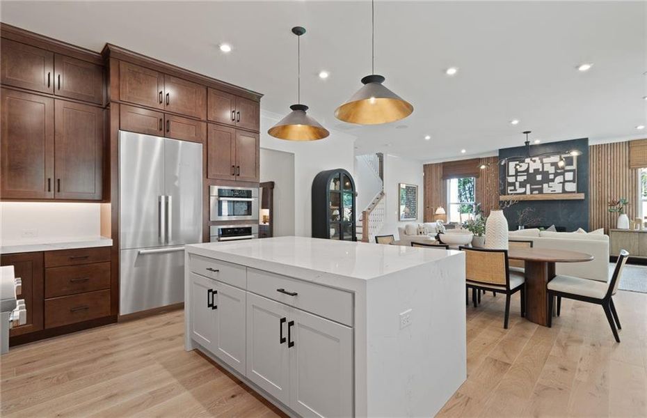 Furnished interior view inside a new home in Silverwood, Cumming (Image 16).