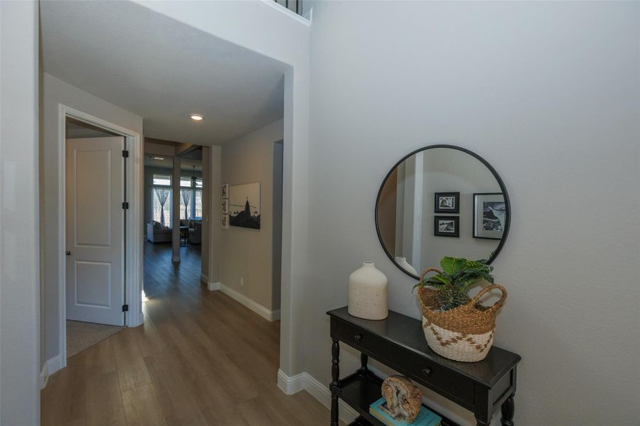 Furnished interior view inside a new home in Amira: Heritage Collection, Tomball (Image 7).