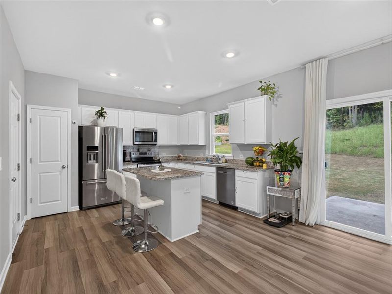 Furnished interior view inside a new home in , Gainesville (Image 13).
