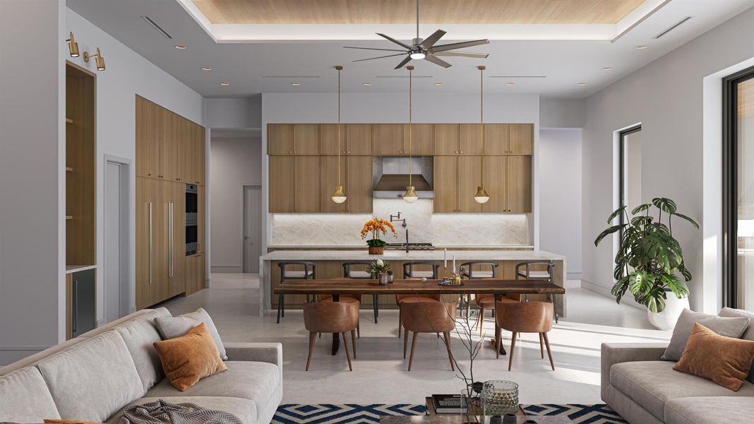 Furnished interior view inside a new home in , Lake Worth (Image 4). Furnished interior view inside a new home in , Lake Worth (Image 4).