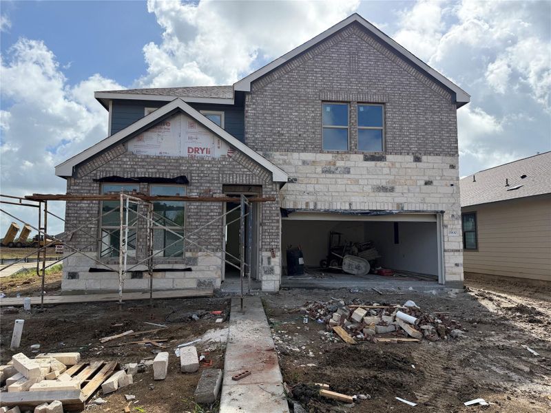 In-progress construction of a new home in Cedar Pointe, Crosby, TX (Image 20).