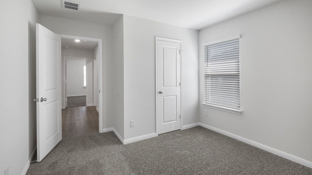 Representative unfurnished interior of a home built from the Garland by D.R. Horton in Northspur, Terrell (Image 12). Representative unfurnished interior of a home built from the Garland by D.R. Horton in Northspur, Terrell (Image 12).
