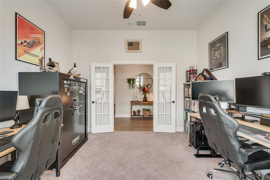 Furnished interior view inside a new home in Coyote Crossing, Godley (Image 12).