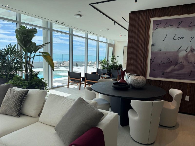 Furnished interior view inside a new home in , Miami (Image 7). Furnished interior view inside a new home in , Miami (Image 7).