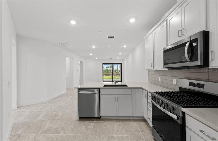 Furnished interior view inside a new home in Talon Preserve on Palmer Ranch, Nokomis (Image 5).