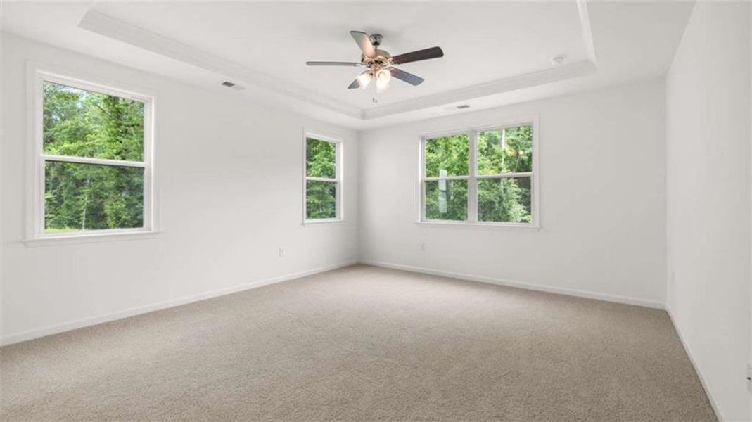 Spacious, unfurnished interior of a new home in Water Oak Estates, Lawrenceville (Image 20). Spacious, unfurnished interior of a new home in Water Oak Estates, Lawrenceville (Image 20).