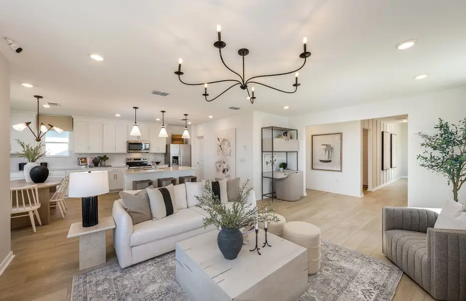 Furnished interior view inside a new home in Seaire, Parrish (Image 17).