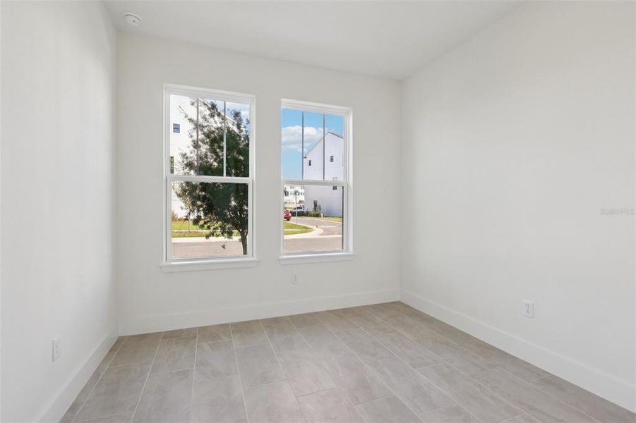 Spacious, unfurnished interior of a new home in Parkview at Hamlin, Winter Garden (Image 16). Spacious, unfurnished interior of a new home in Parkview at Hamlin, Winter Garden (Image 16).