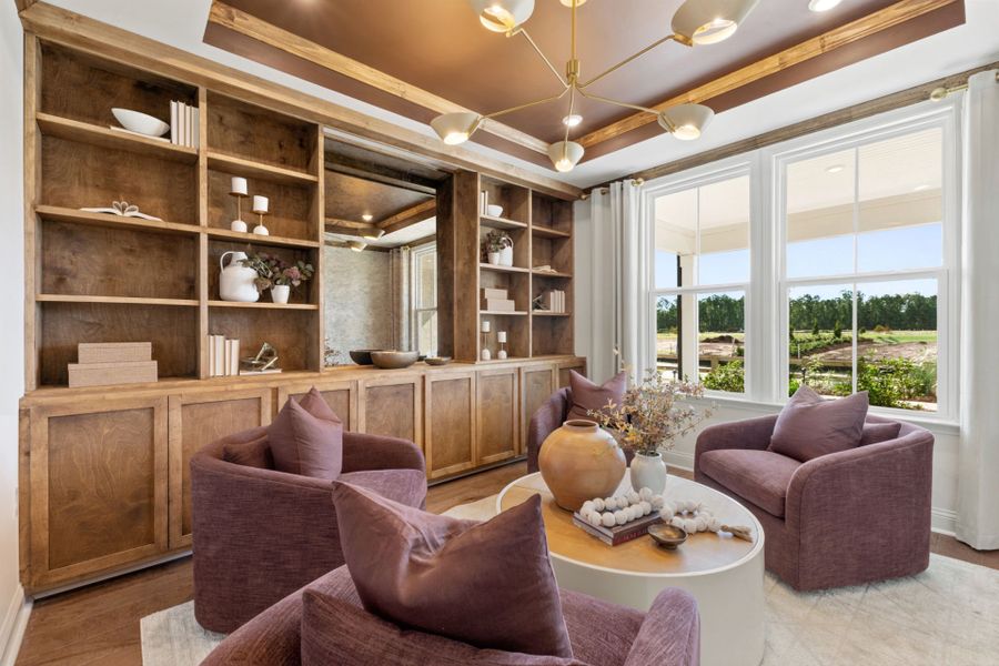 Representative furnished interior of a home built from the Stardom by Del Webb in Del Webb Ocean Isle Beach, Shallotte (Image 36).