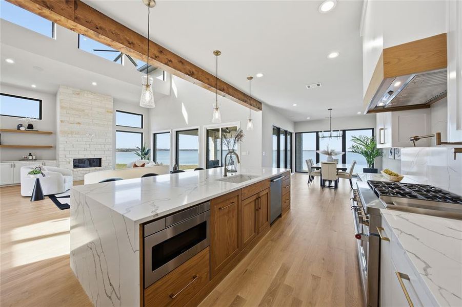 Furnished interior view inside a new home in , Gun Barrel City (Image 5). Furnished interior view inside a new home in , Gun Barrel City (Image 5).